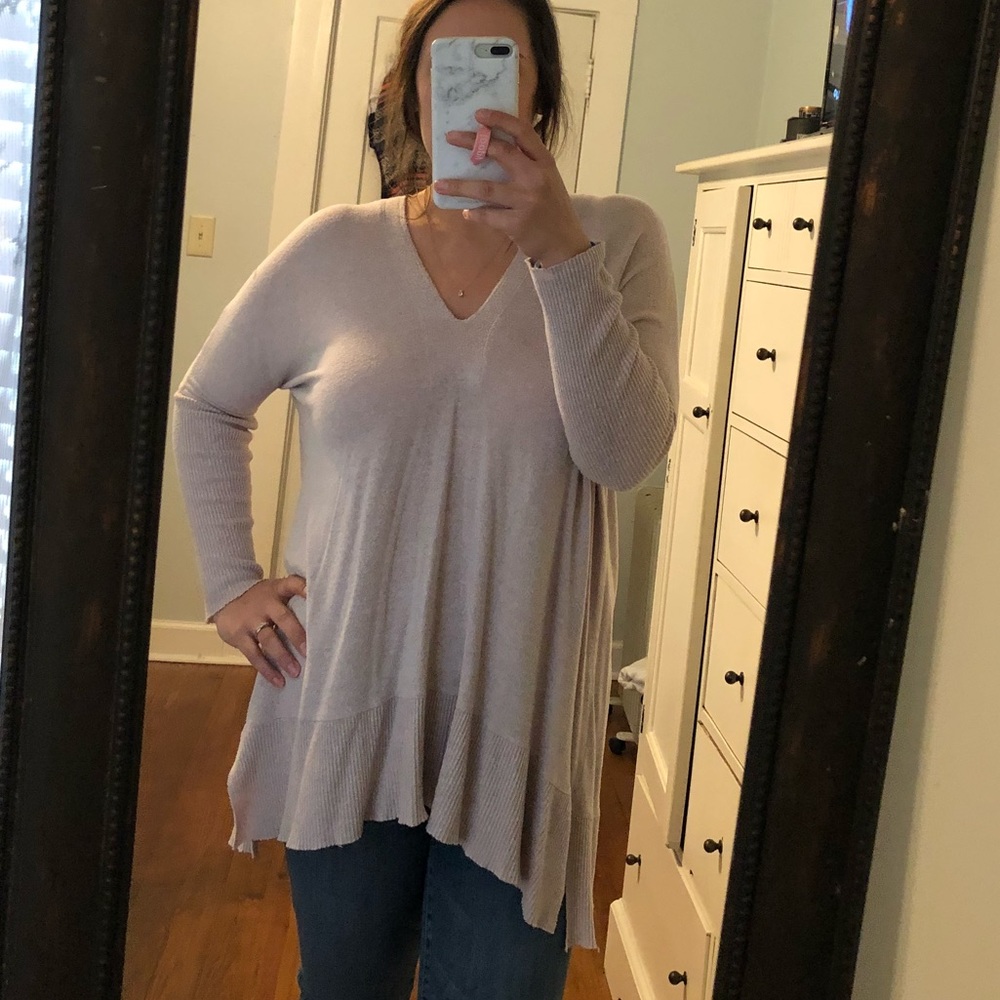 Blush/pink sweater top
